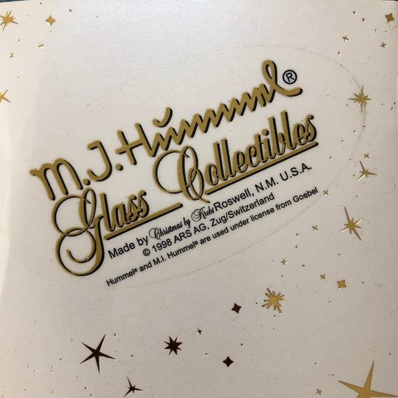 M.I. Hummel Glass Collectibles Ornament - Picture 6 of 7
